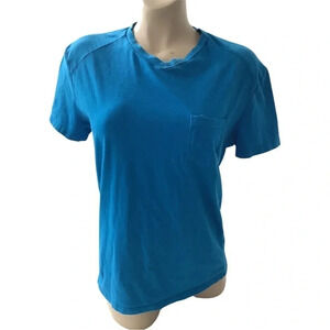 Nick Danger Medium V-Neck Teal T-Shirt (Preowned)